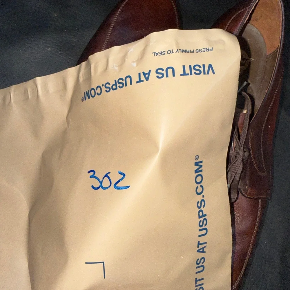 Florsheim Imperial Mens 12 3E Brown Leather Apron Toe Derby Shoes Wide